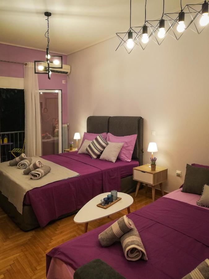 Stylish Modern Studio In The Heart Of Athen Eksteriør bilde