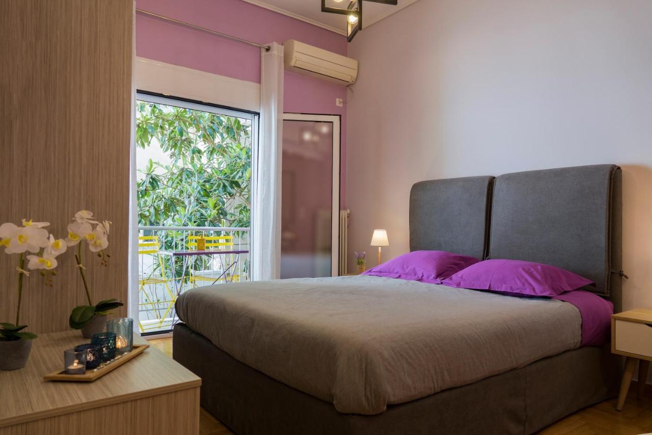 Stylish Modern Studio In The Heart Of Athen Eksteriør bilde